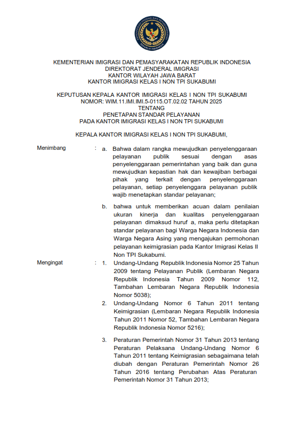 Standar Pelayanan 2025 WBBM B03 001